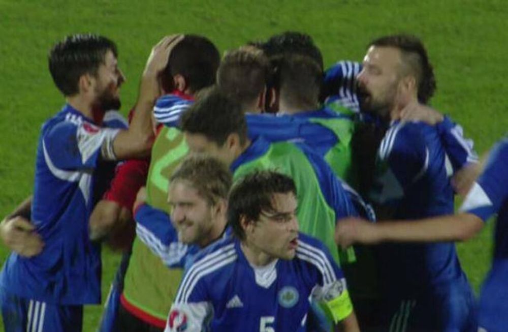 San Marino salvó un punto después de perder 61 veces seguidas