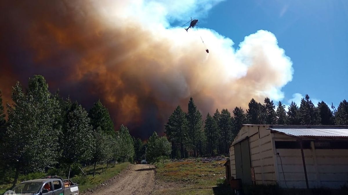 El humo de los incendios en la Patagonia llegó al Sur de Mendoza y ...