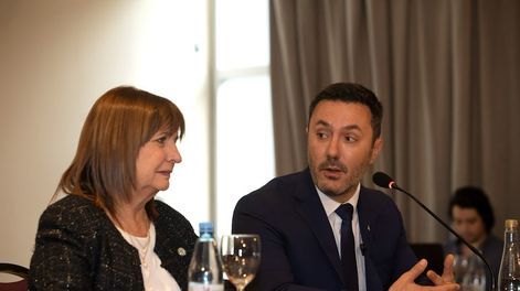 Bullrich y Petri (Foto: Clarín/ archivo)