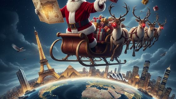 Santa Tracker: por dónde va Papá Noel en tiempo real