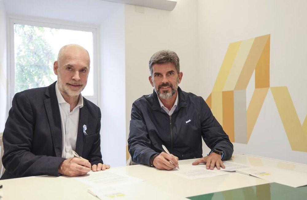Ulpiano Suarez y Horacio Rodríguez Larreta establecieron un acuerdo de colaboración mutua