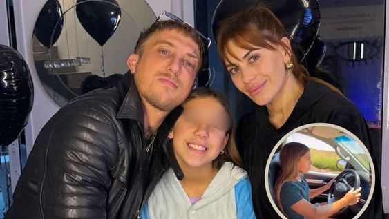 la hija de 12 anos de el polaco manejo un auto en ruta y genero polemica