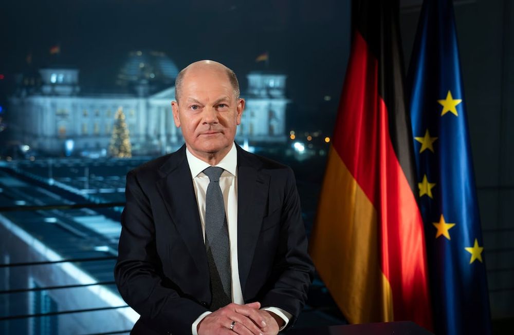 El canciller alemán, Olaf Scholz llamó a elecciones anticipadas.