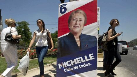 Chile elige presidente con la socialista Bachelet como favorita
