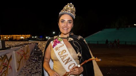 Luz Soria, flamante Reina de la Vendimia de San Carlos.