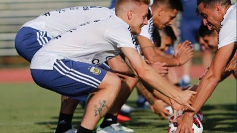 Diego le envió un mensaje a Santiago Ascacíbar por su tatuaje maradoneano