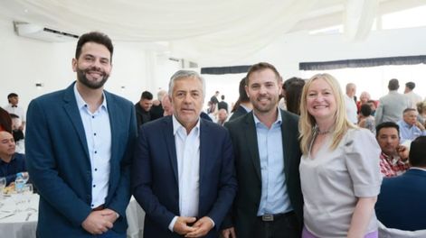 Los Andes | Leonardo Fernández, Alfredo Cornejo, Jerónimo Shantal y Hebe Casado.