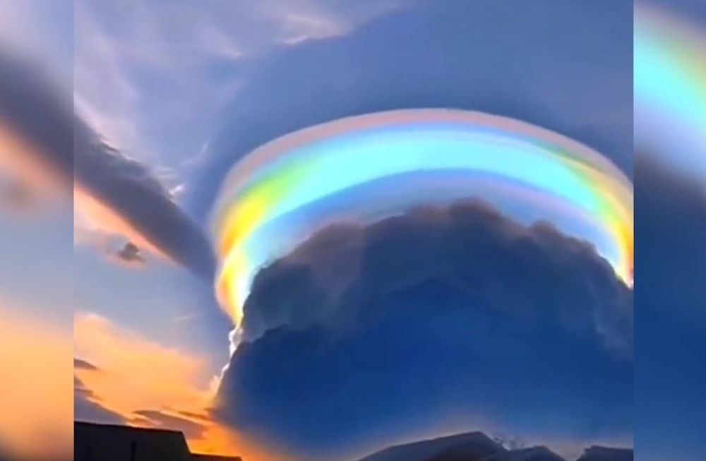 Un increíble fenómeno meteorológico en el sur de China | Twitter