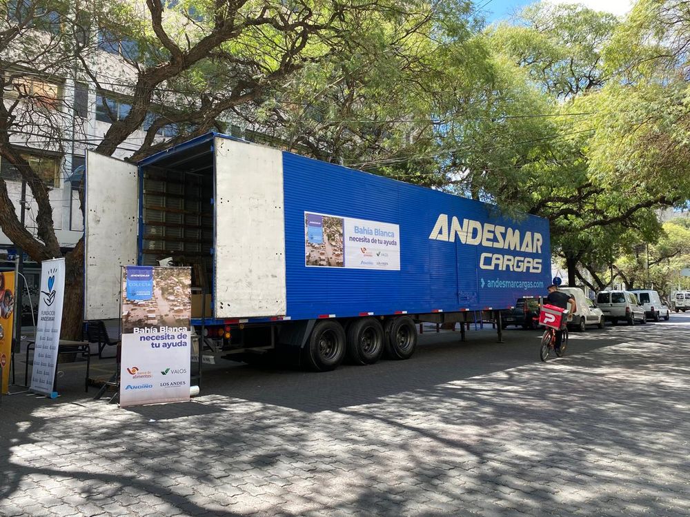 Colecta solidaria para las víctimas del temporal en Bahía Blanca
