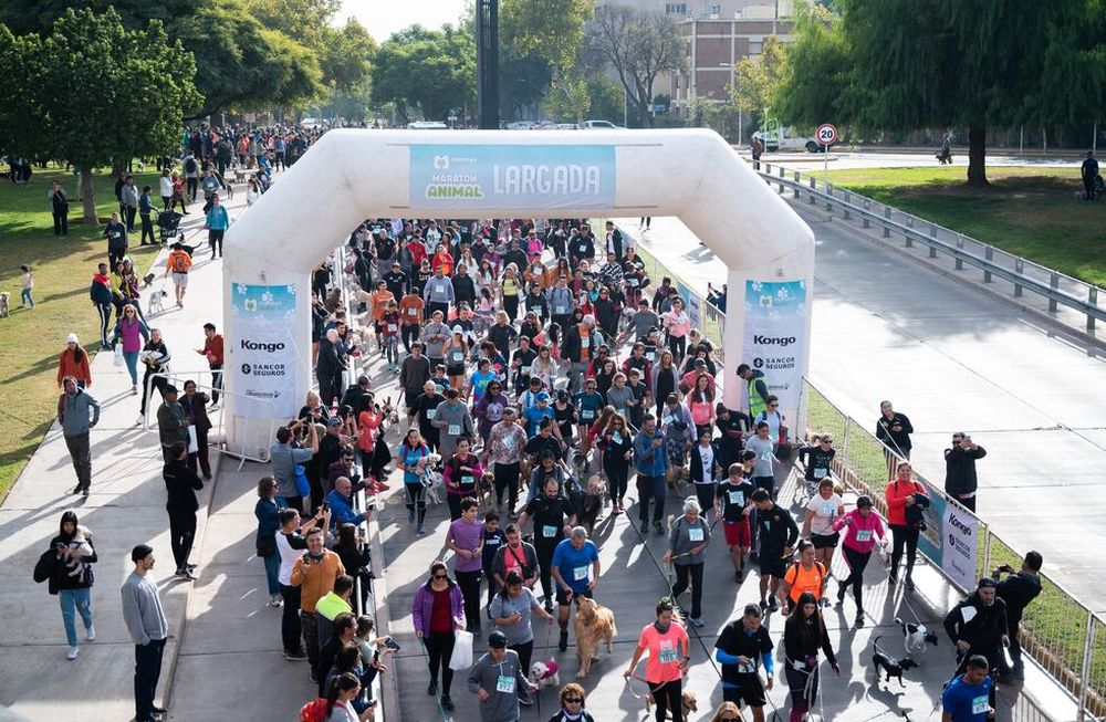 Miles de personas disfrutaron una nueva edición de la Maratón Animal, junto a sus animales de compañía