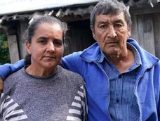 María Noguera y José Peña, los padres de Loan Peña. Gentileza