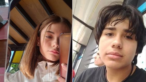 Crimen en Florencio Varela: Paloma Gallardo, de 16 años, y Josué Salvatierra, de 14 años.