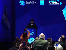 Milei llamó a América Latina a alinearse con Israel.