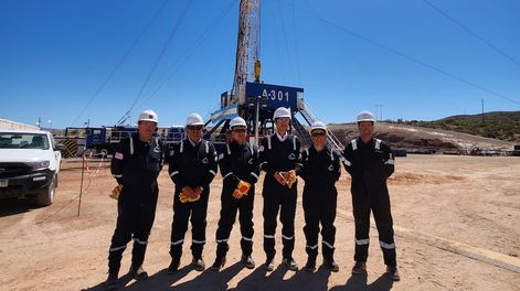 Aconcagua Energía pondrá en funcionamiento el equipo perforador en el último trimestre del año. - Gentileza