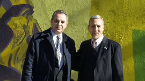 Una galería de arte al aire libre