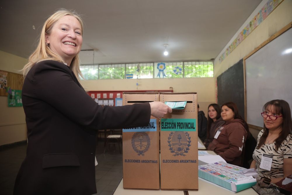 El voto de la vicegobernadora Hebe Casado en San Rafael