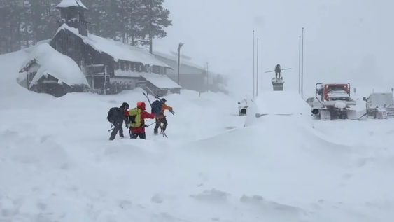 Ocho esquiadores muertos tras una avalancha en California&nbsp;