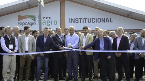 La Expoagro, la exposición agropecuaria más importante de la región, comenzó este martes y contó con la presencia del jefe de Gabinete, Guillermo Francos, el ex presidente Mauricio Macri y distintos gobernadores. FOTO: (ExpoAgro)/ NA.
