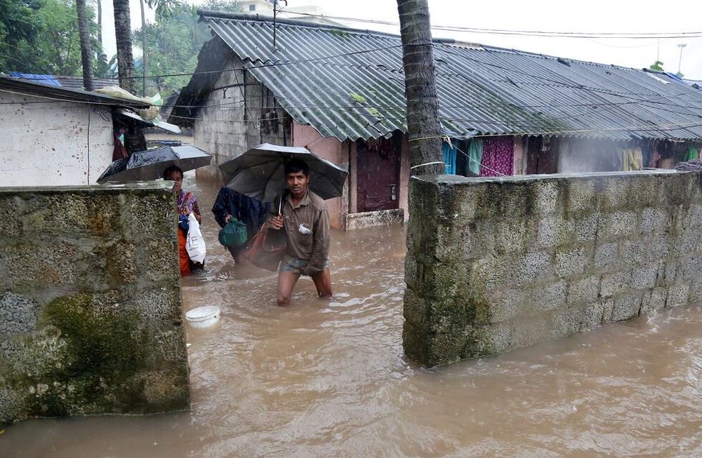 Al menos 40 muertos por las lluvias torrenciales en India