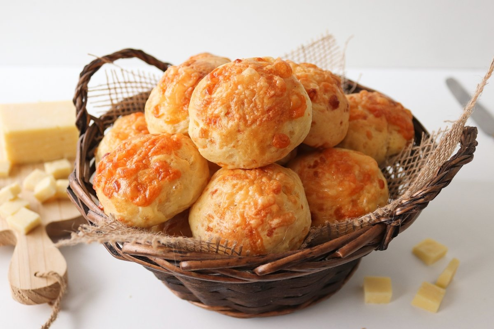 Recetas fáciles: pan de queso sin amasado.