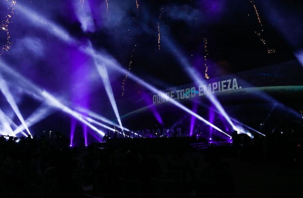El show de presentación de la 39 edición de la Vuelta Ciclística de San Juan.