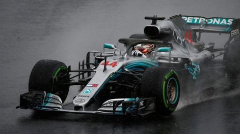Fórmula 1: Hamilton y una excelente pole bajo la lluvia en Hungría
