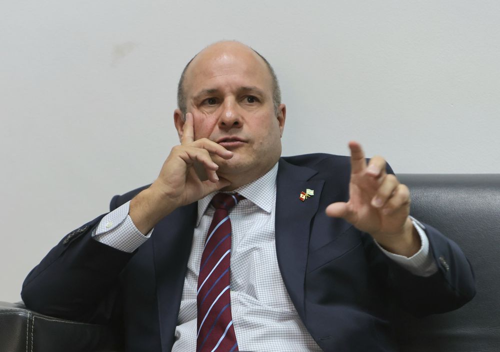 Embajador de Canadá en Argentina, Stewart Wheeler, en Mendoza