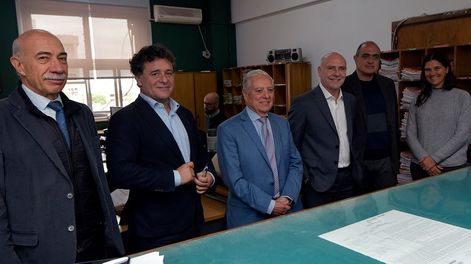 Los jueces de Suprema Corte de Justicia de  Mendoza, Mario Adaro, Teresa Day, Julio Gómez, Omar Palermo (foto), José Valerio, Dalmiro Garay y  Pedro Llorente Foto: Orlando Pelichotti