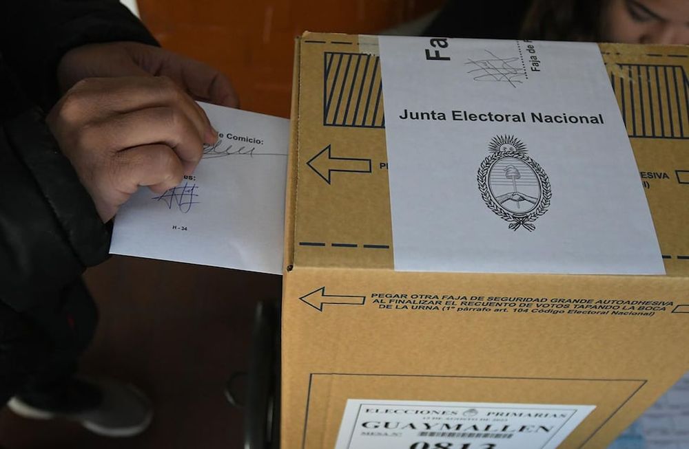 Elecciones PASO presidenciales 2023 en la provincia de Mendoza, en la escuela Leandro Alem de Guaymallén el comienzo de la mañan comenzó con tranquilidadFoto: José Gutierrez / Los Andes