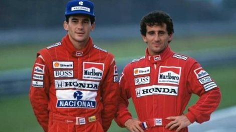 Prost: “Senna no estaba feliz con su vida”
