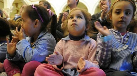 Buscan la cobertura universal en sala de 3 en Mendoza. Foto: Télam