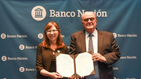 Lasautoridades del Banco Nación anunciaron una ampliación de una importante línea de crédito. - Gentileza