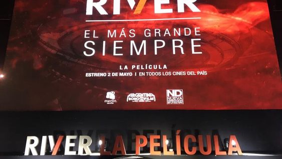 Hoy, en todos los cines del país, River, la película