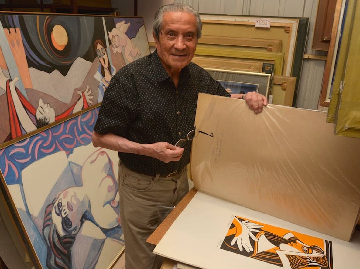 El genial artista mendocino tenía 97 años. / archivo - Orlando Pelichotti