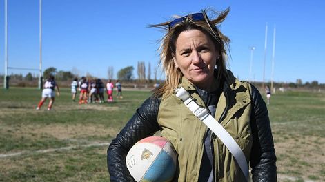 Barbara Pichot, Coordinadora del rugby femenino en Sudamérica. /José Gutiérrez- Los Andes