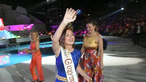 Los Andes | Julieta Lonigro reina Blue de Guaymalén. Foto: Ignacio Blanco / Los Andes