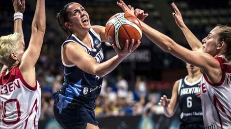 Mundial de básquet: derrota inicial para Las Gigantes