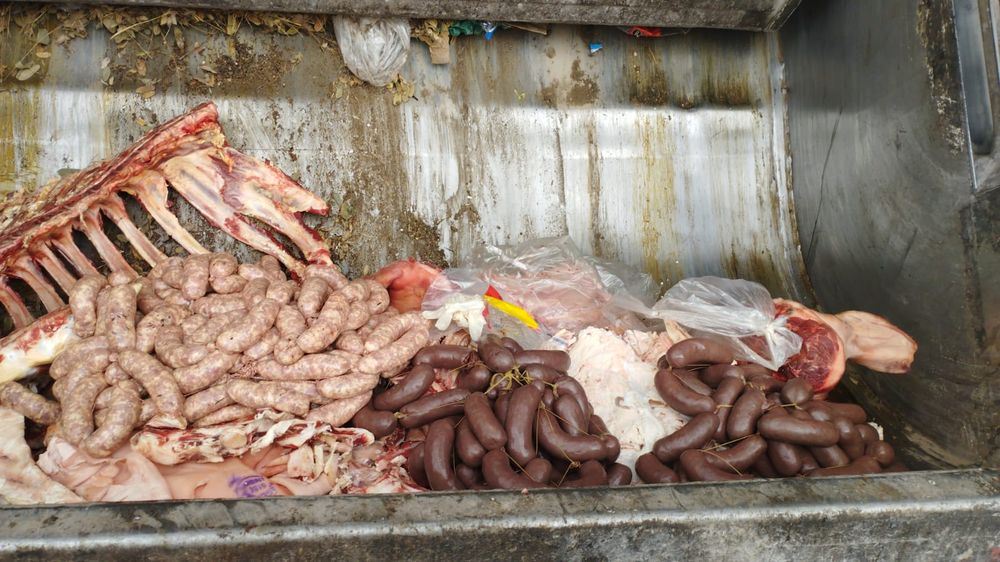 Un'importante operazione ha portato al sequestro di 235 chilogrammi di carne a Godoy Cruz.