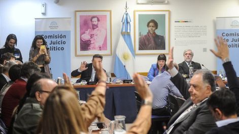 Los Andes | El oficialismo aprobó avanzar con los cargos contra los cuatro jueces de la Corte Suprema (Foto: Federico López Claro)