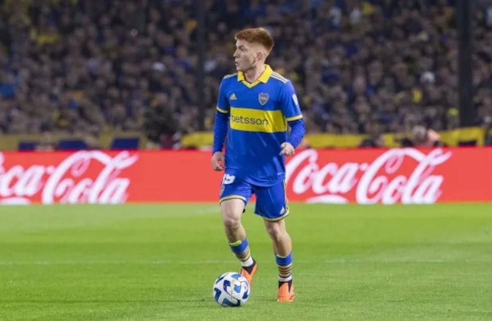 Valentín Barco es pieza clave en Boca, que esta noche se juega el semestre en San Pablo, ante Palmeiras. Gentileza.