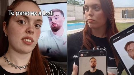 La mendocina luego de recibir varios comentarios que la comparan con el streamer, comenzó a realizar videos donde imita sus gestos, y el propio Ibai reconoció el parecido.&nbsp;