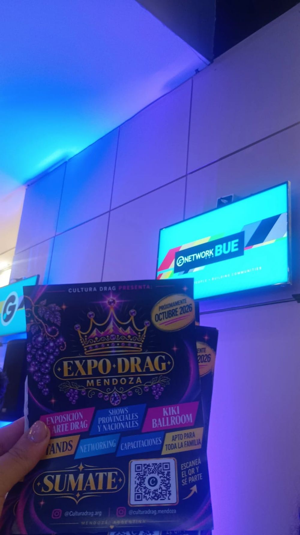 Cultura Drag Mendoza representó a la provincia en el evento Gnetwork360 Buenos Aires.