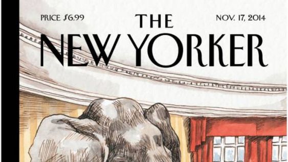 Liniers volvió a dibujar la portada de The New Yorker