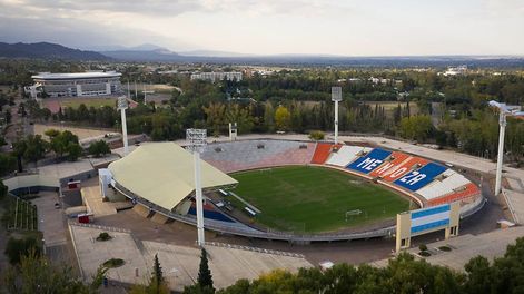 Vistas aereas de la provincia de MendozaEstadio Malvinas Argentinas
