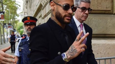 Comenzó el juicio a Neymar