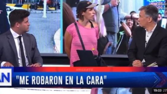 Una mujer irrumpió en el programa de Rolando Graña cuando salía en vivo y denunció acoso sexual.