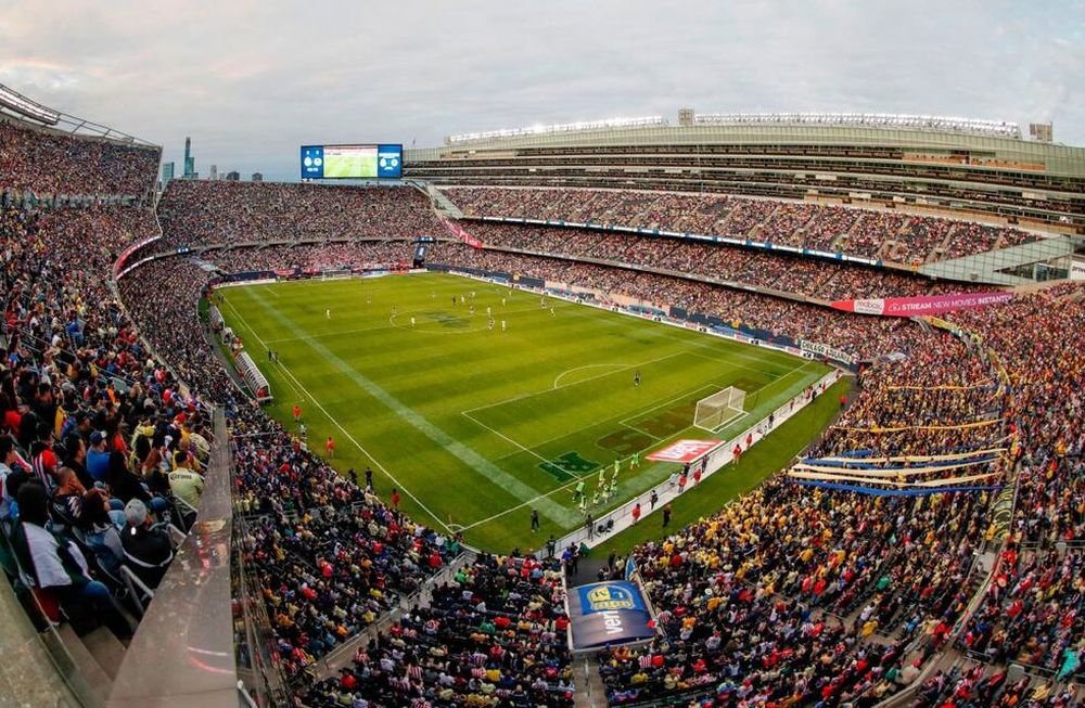 Soldier Field se llenará a pesar de la ausencia de Lionel Messi. / Gentileza.