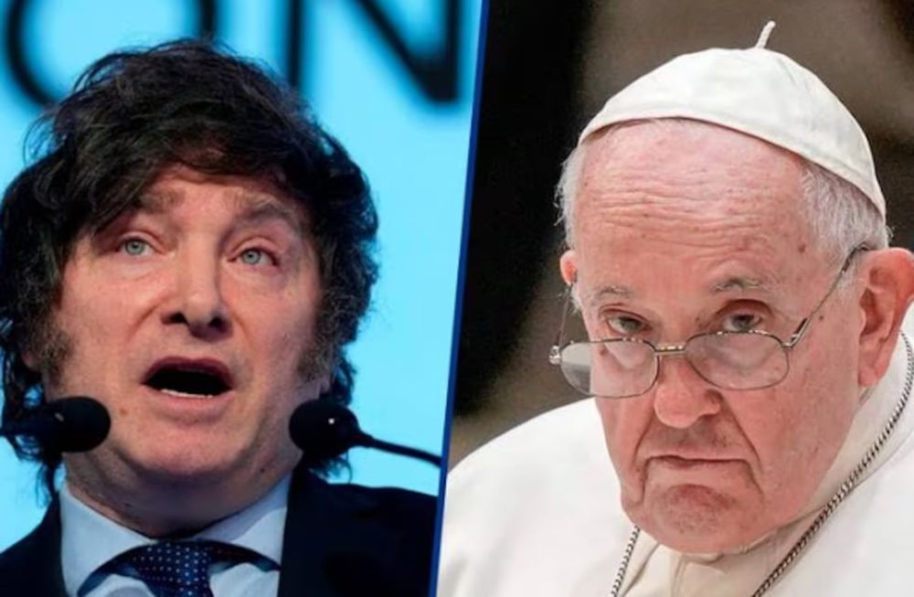 El Papa Francisco llamó por teléfono a Milei este martes.