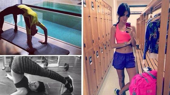 Antes muerta que sencilla: así van las famosas al gym