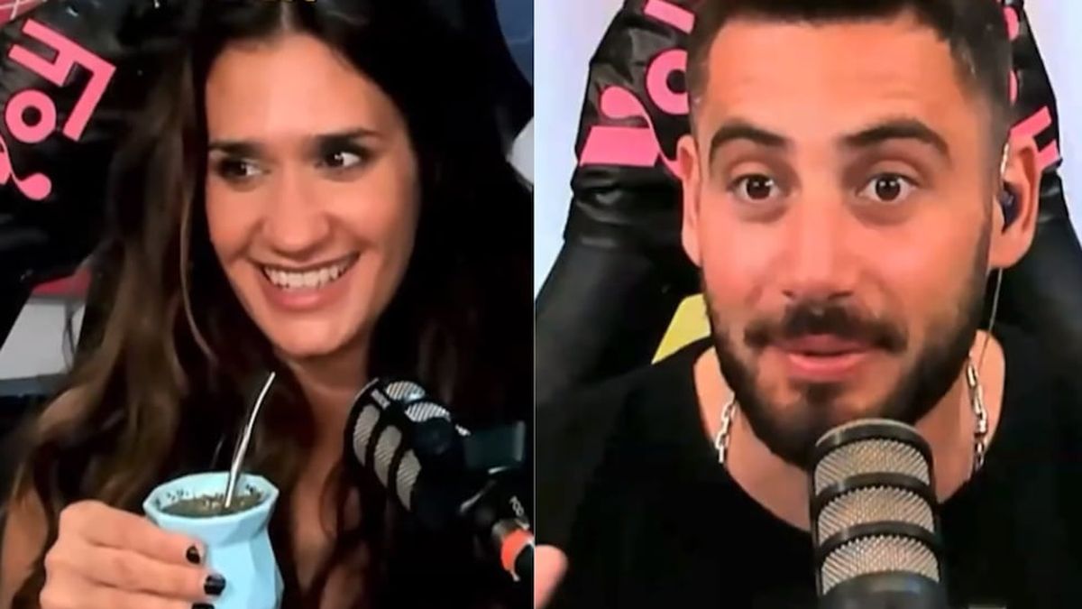 A Momi Giardina la descubrieron teniendo sexting en Luzu TV y Nico Occhiato  leyó el chat en vivo